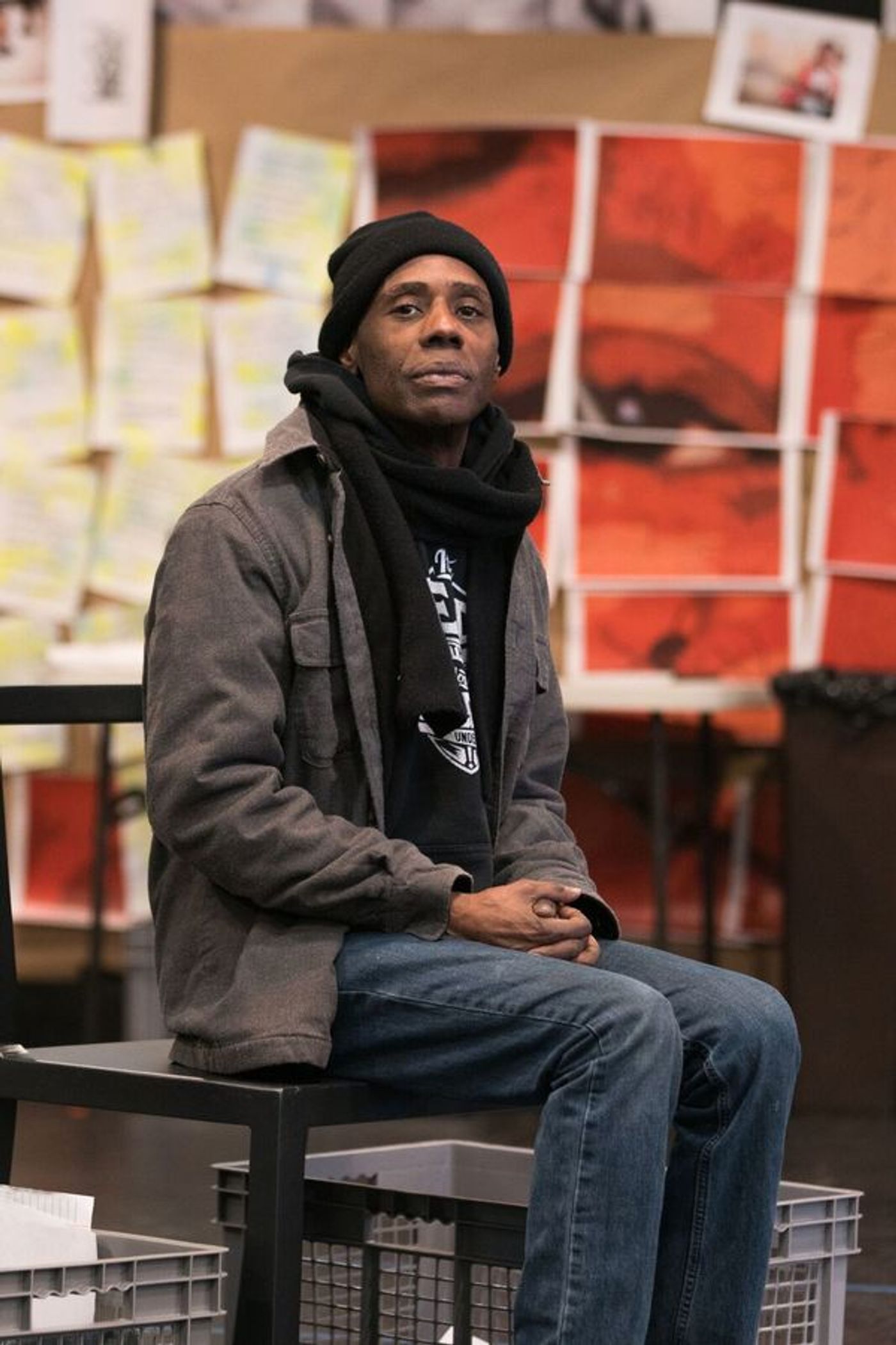 Photo Flash: Inside Rehearsal for Steppenwolf for Young Adults' MONSTER  Image