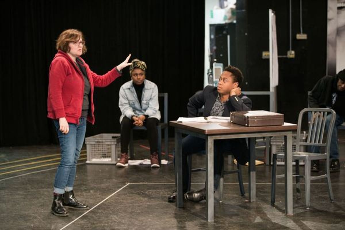  Hallie Gordon, Ginneh Thomas and Daniel Kyri at 