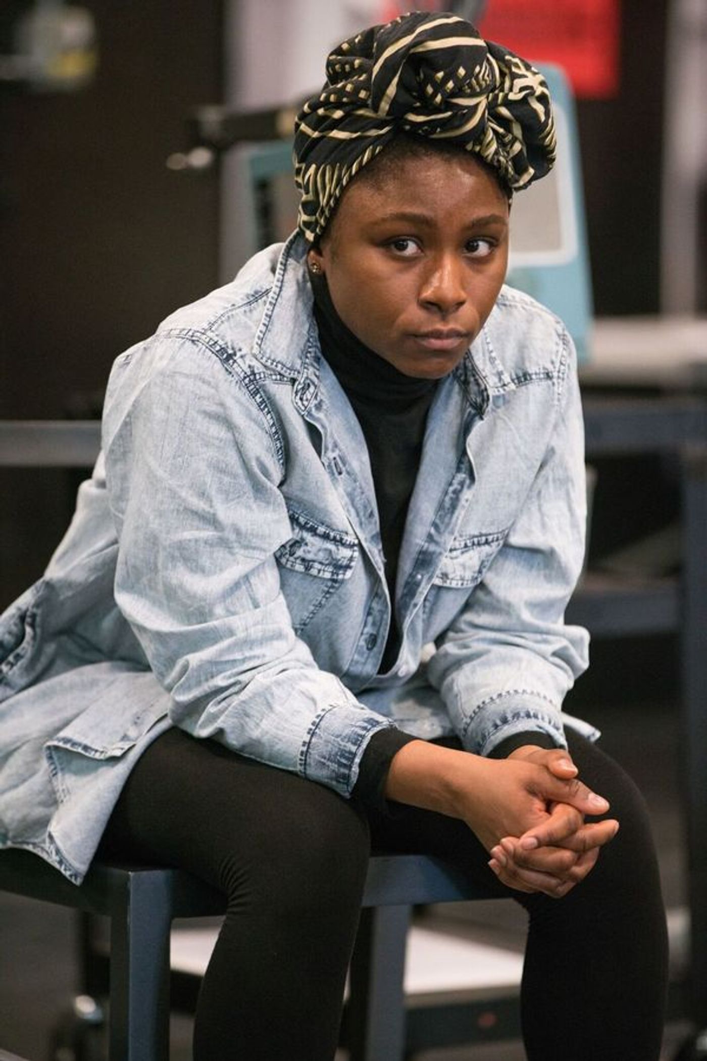 Photo Flash: Inside Rehearsal for Steppenwolf for Young Adults' MONSTER  Image