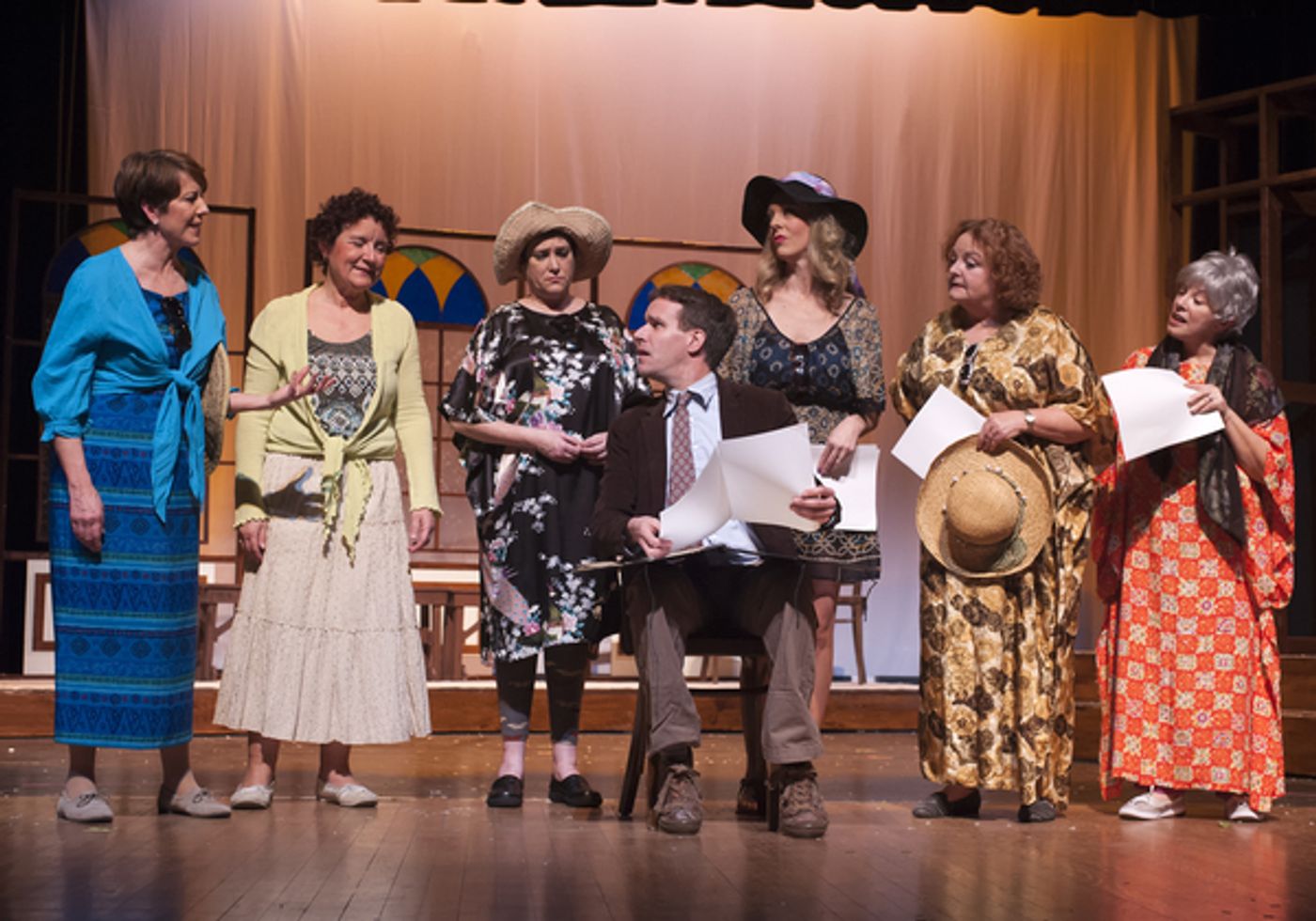 Photo Flash: Laughter and Tears in CALENDAR GIRLS at the Little Theatre of Manchester Photo Flash: Laughter and Tears in CALENDAR GIRLS at the Little Theatre of Manchester Image