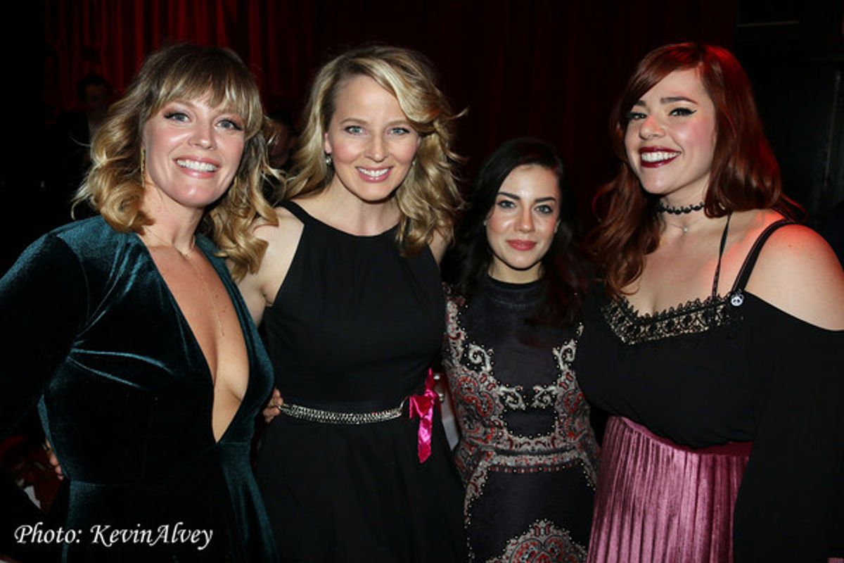 Elizabeth Stanley, Jessica Tyler Wright, Meghan Picerno and Alysha Umphress at 