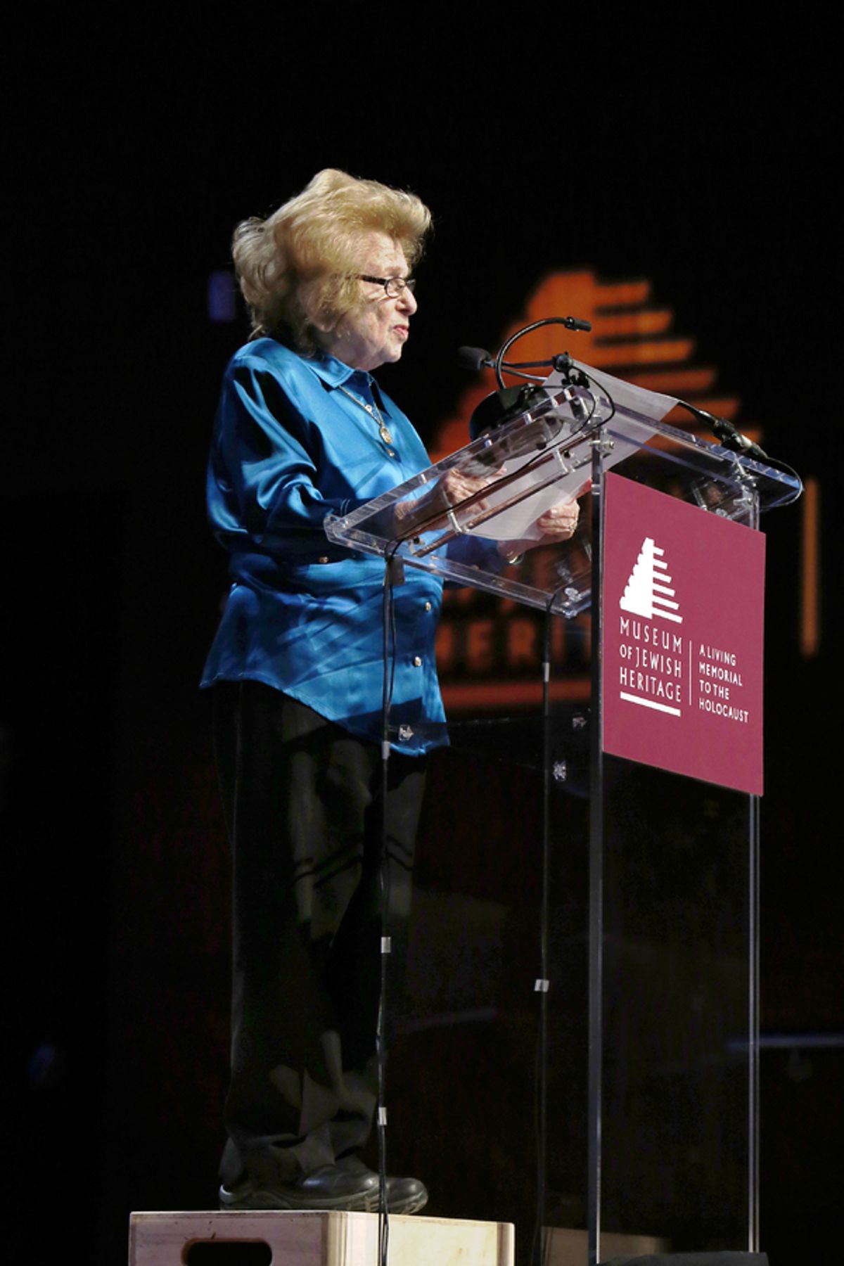 Dr. Ruth Westheimer at 