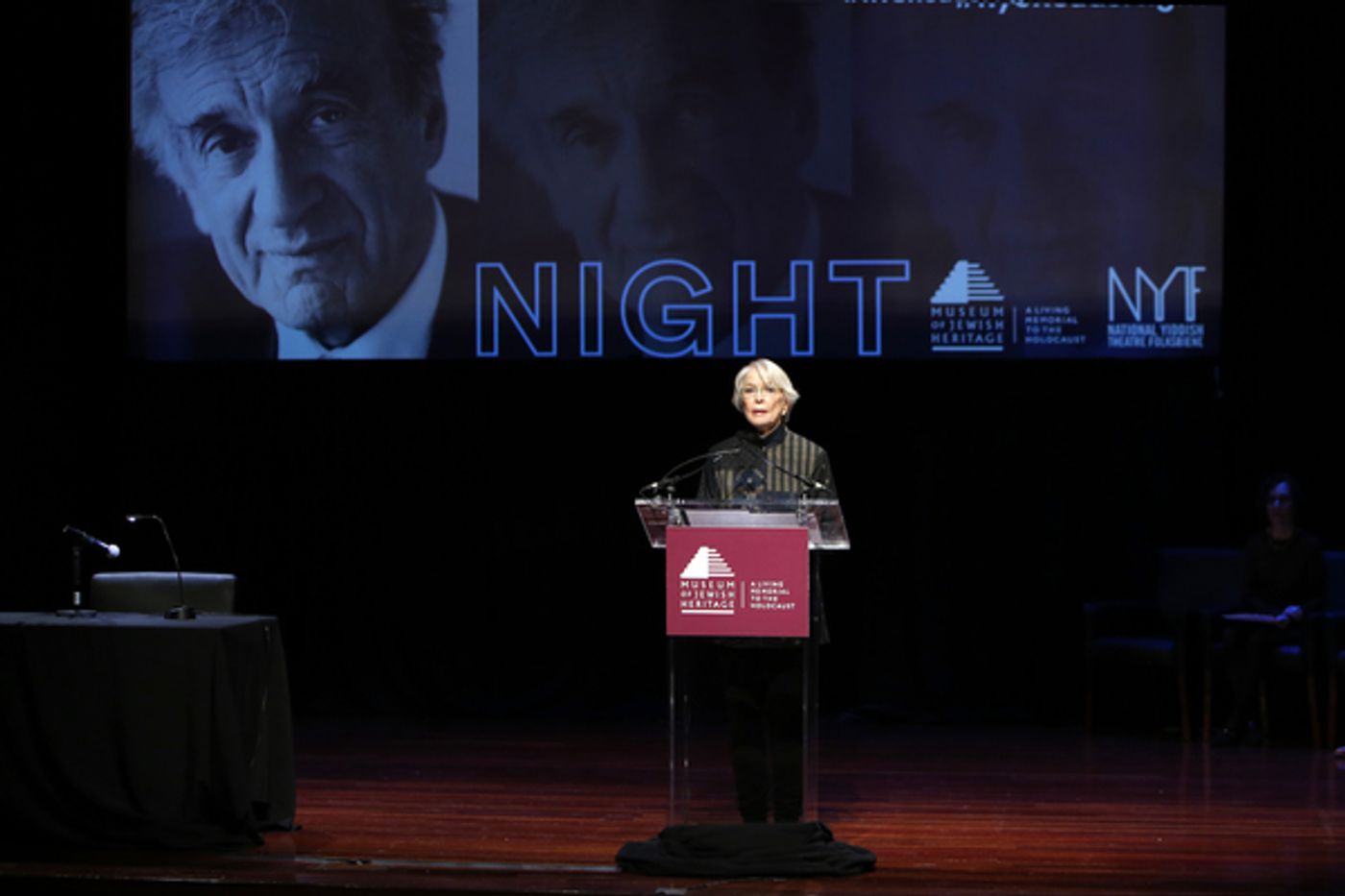 Photo Flash: Tovah Feldshuh, Sheldon Harnick, Jessica Hecht, David Hyde Pierce and More Take Part in Reading of Elie Wiesel's NIGHT  Image