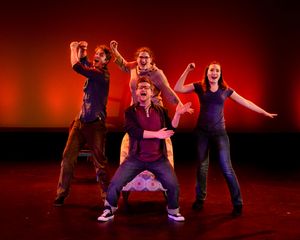 Garrett Dill, Adam Minton, Jasmine Joshua, Myriah Riedel Photo