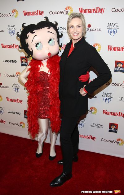 Betty Boop and Jane Lynch  Photo