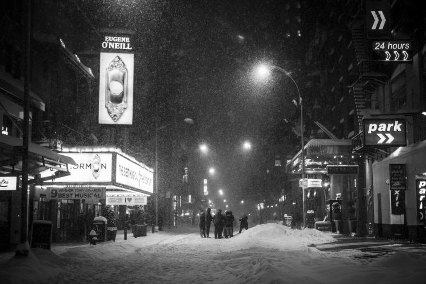 Afternoon Update: The Shows Must Go On (For Now)! Broadway Takes On Winter Storm Niko  Image
