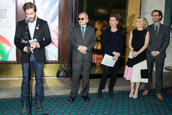 Jake Gyllenhaal, Kwek Leng Beng, Julie Menin, Annaleigh Ashford, Eric Paris Photo