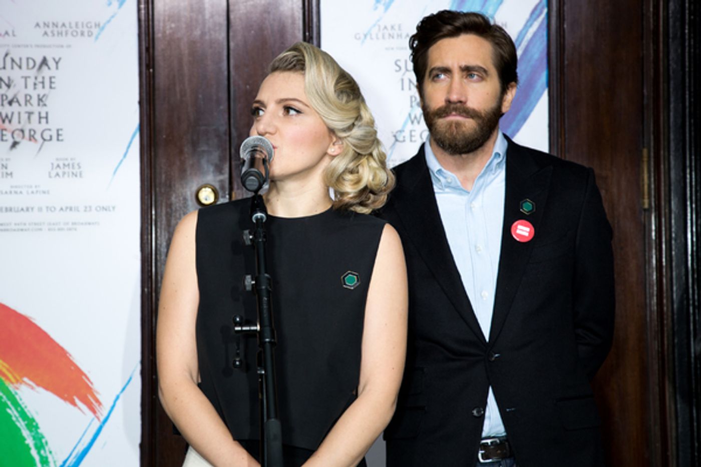 Photo Coverage: Jake Gyllenhaal and Annaleigh Ashford Celebrate Re-Opening of Hudson Theatre!  Image