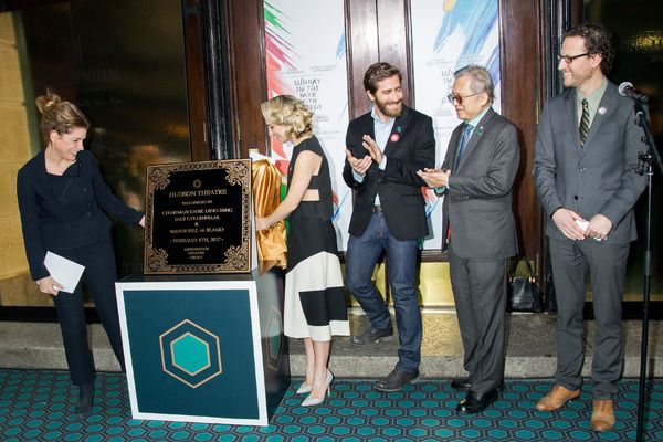 Julie Menin, Annaleigh Ashford, Jake Gyllenhaal, Kwek Leng Beng, Eric Paris Photo