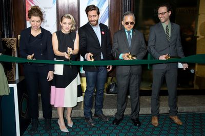 Julie Menin, Annaleigh Ashford, Jake Gyllenhaal, Kwek Leng Beng, Eric Paris Photo