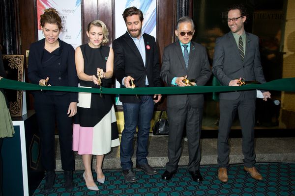 Julie Menin, Annaleigh Ashford, Jake Gyllenhaal, Kwek Leng Beng, Eric Paris Photo