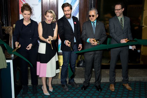 Julie Menin, Annaleigh Ashford, Jake Gyllenhaal, Kwek Leng Beng, Eric Paris Photo