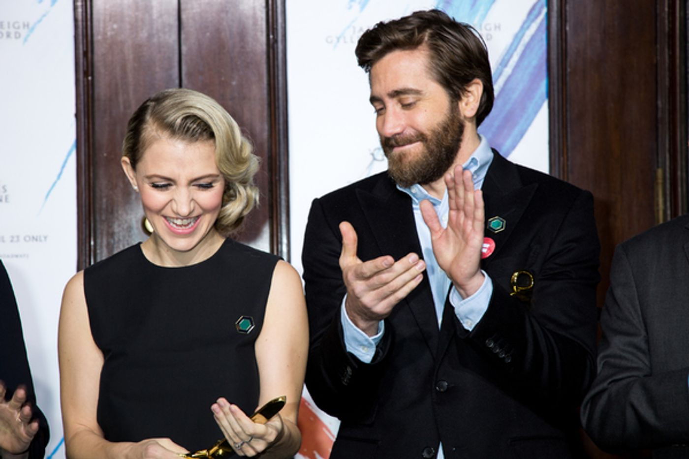 Photo Coverage: Jake Gyllenhaal and Annaleigh Ashford Celebrate Re-Opening of Hudson Theatre!  Image
