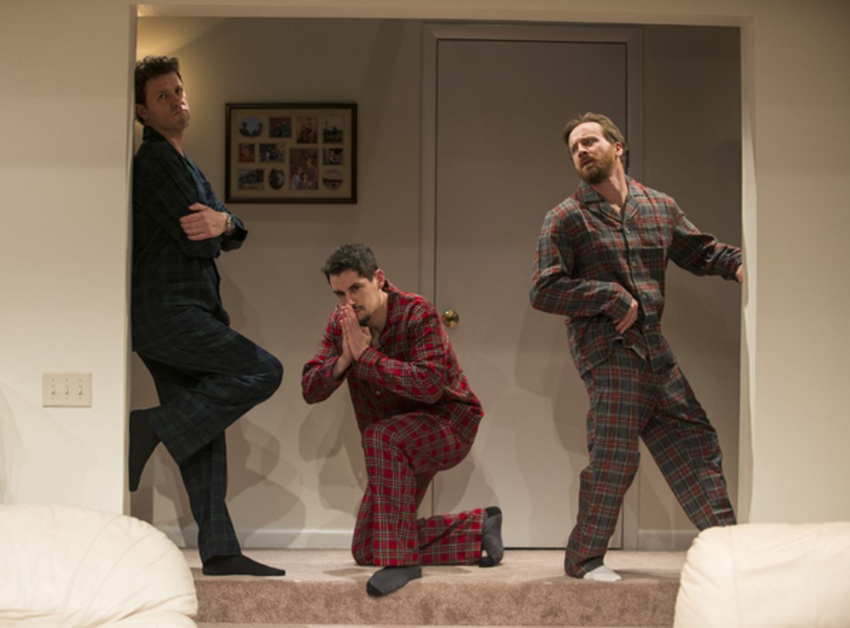 Madison Dirks, Ryan Hallahan and Brian Slaten at 