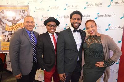 Wardell Julius Clark,  Samuel Roberson, Jr., Breon Arzell and Florence Walker-Harris  Photo
