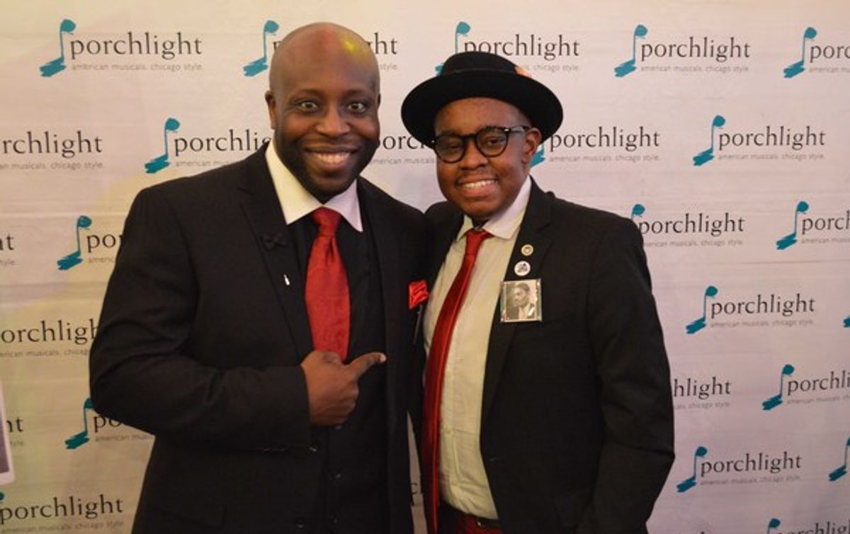 James Earl Jones II and  Samuel Roberson, Jr at 