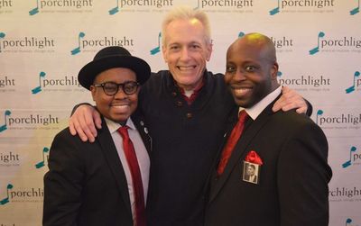 Samuel Roberson Jr., and Larry Yando and James Earl Jones II Photo