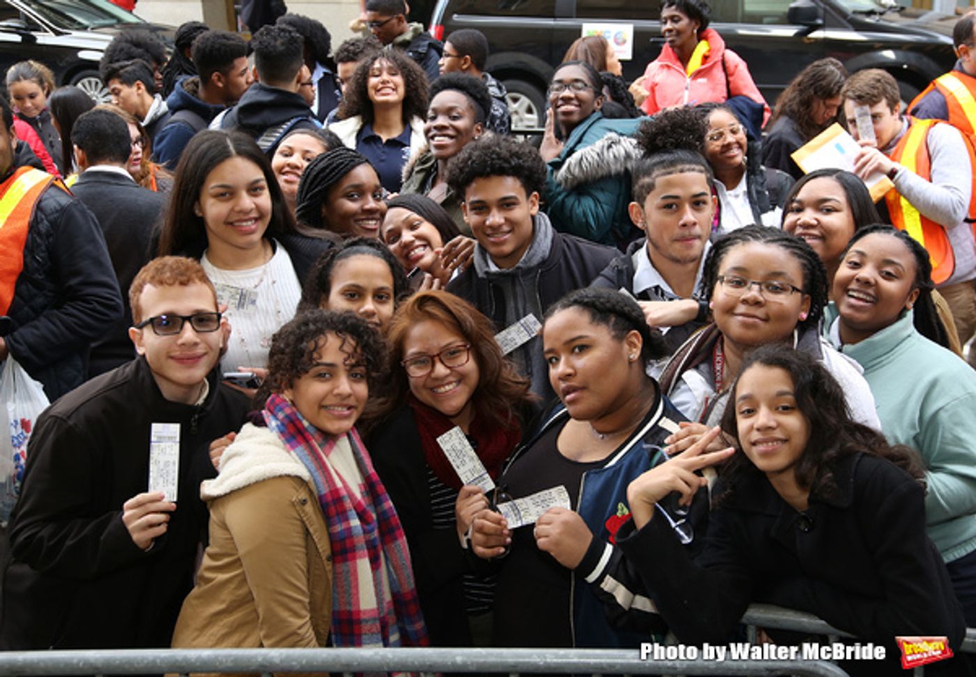 Photo Coverage: Students Head to HAMILTON for January #EduHam Matinee!  Image