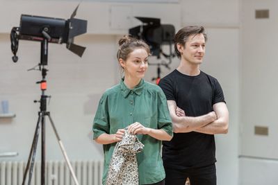 Helena Wilson and Luke Mullins Photo