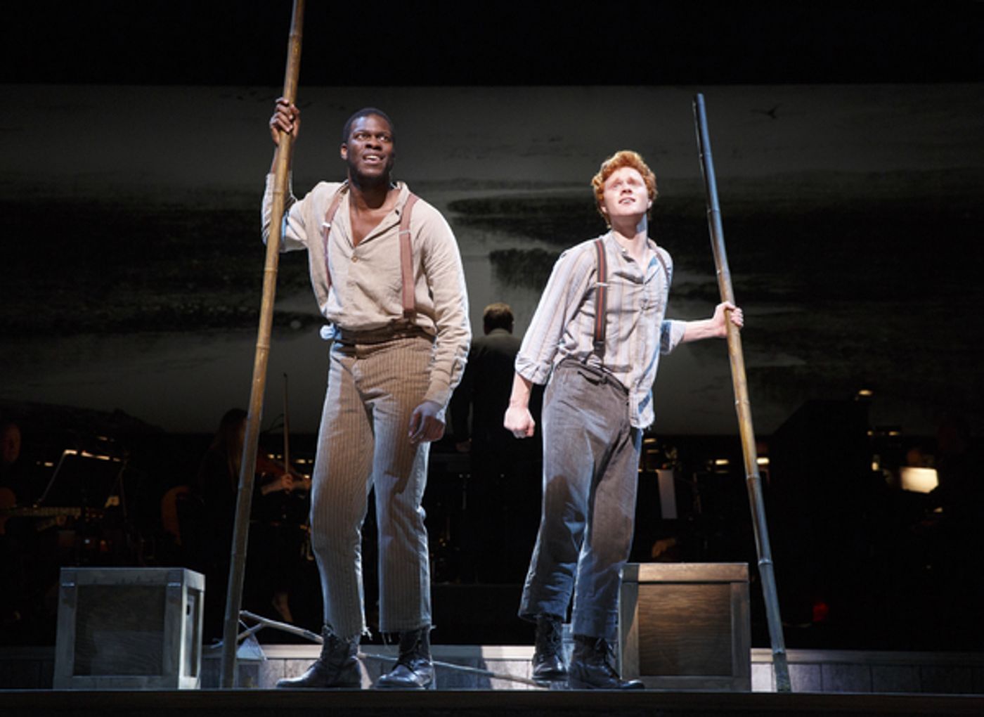 Photo Flash: Travel Down Muddy Water with a First Look at Encores! BIG RIVER  Image