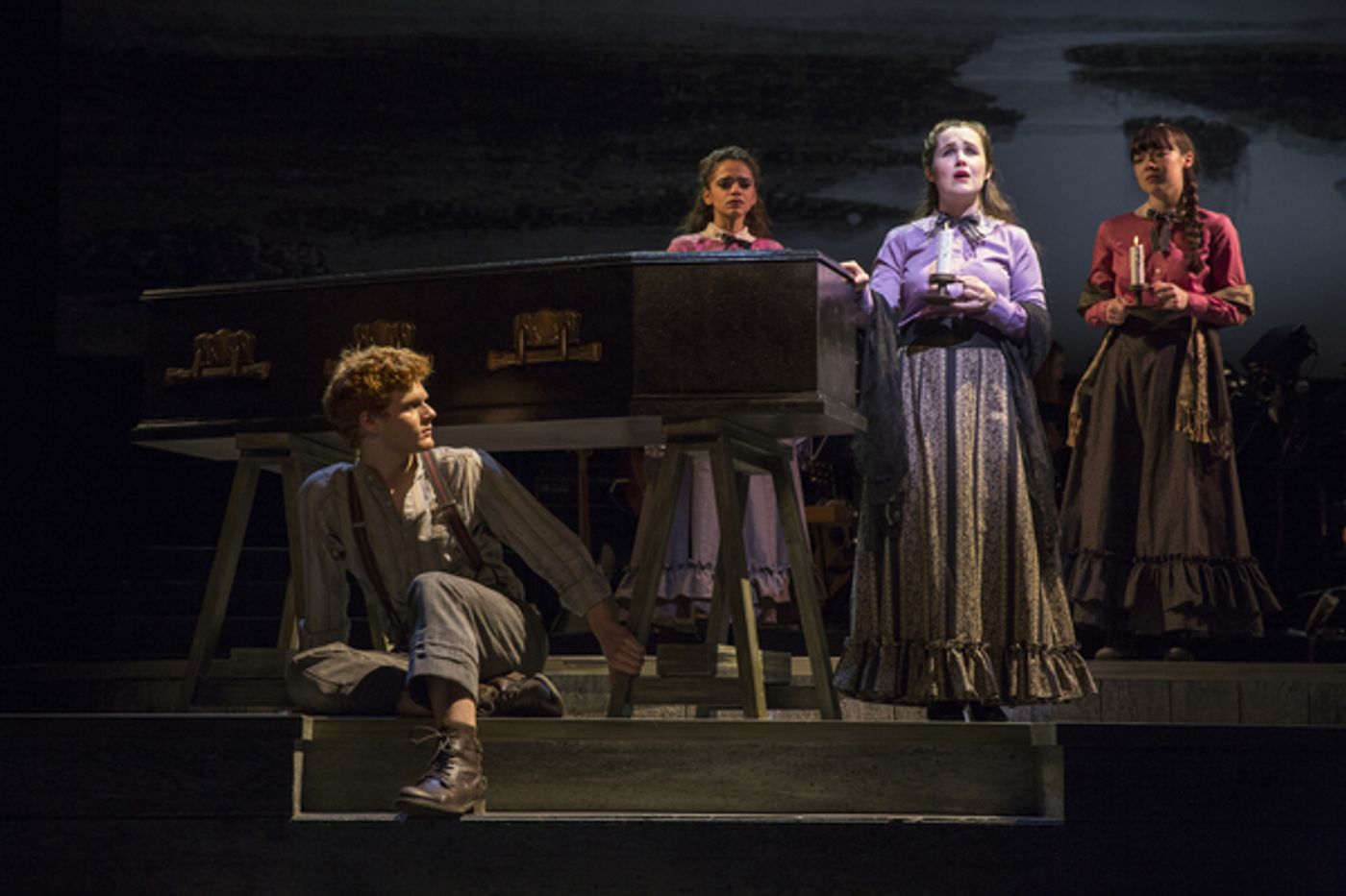 Photo Flash: Travel Down Muddy Water with a First Look at Encores! BIG RIVER  Image