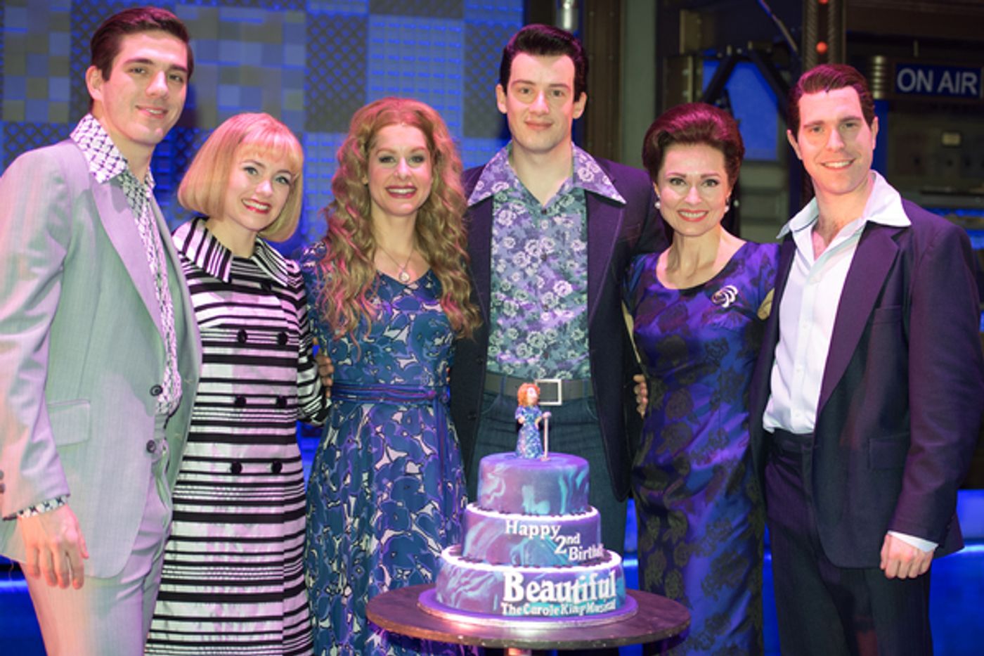 Photo Flash: BEAUTIFUL THE CAROLE KING MUSICAL Celebrates Second Birthday in the West End  Image