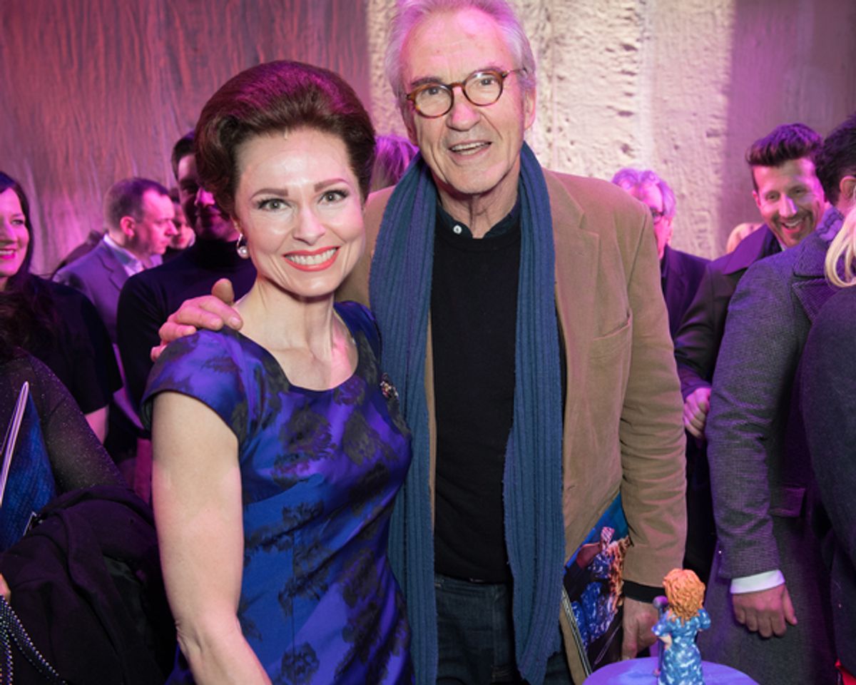 Barbara Drennan and Larry Lamb at 
