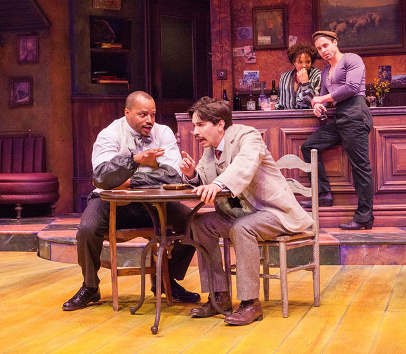 Photo Flash: PICASSO AT THE LAPIN AGILE Opens at The Old Globe Starring Philippe Bowgen, Donald Faison, Justin Long, and More  Image