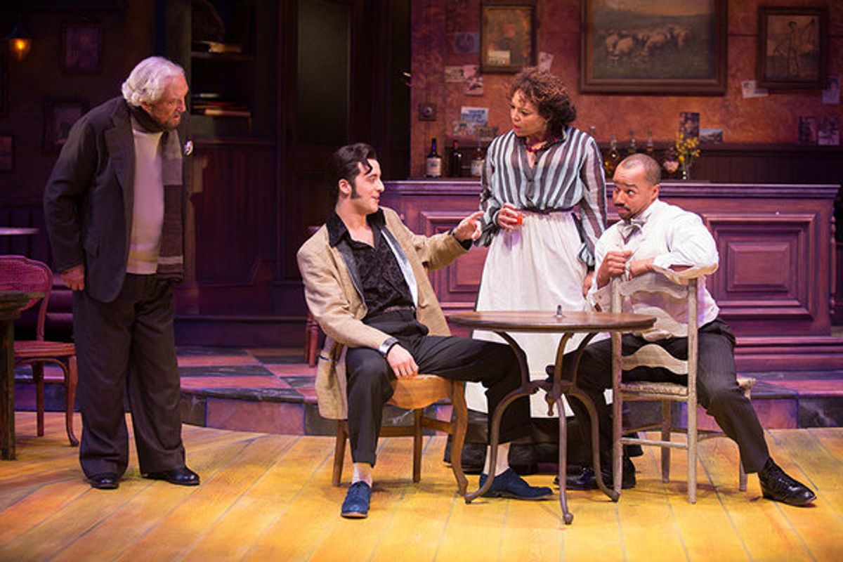 Hal Linden, Kevin Hafso-Koppman, Luna Velez, and Donald Faison at 