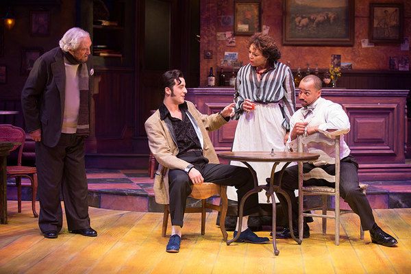 Hal Linden, Kevin Hafso-Koppman, Luna Velez, and Donald Faison Photo