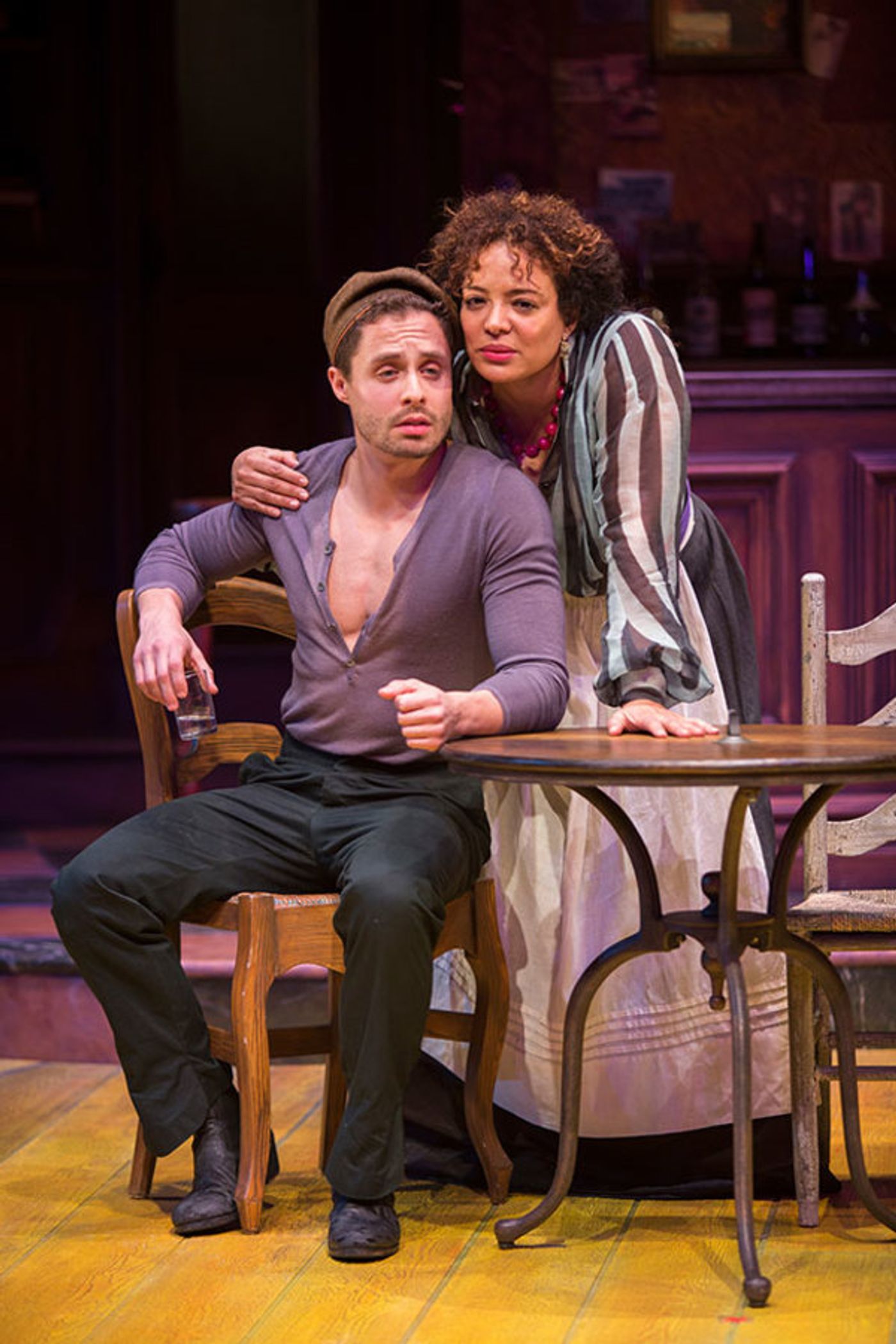 Photo Flash: PICASSO AT THE LAPIN AGILE Opens at The Old Globe Starring Philippe Bowgen, Donald Faison, Justin Long, and More  Image