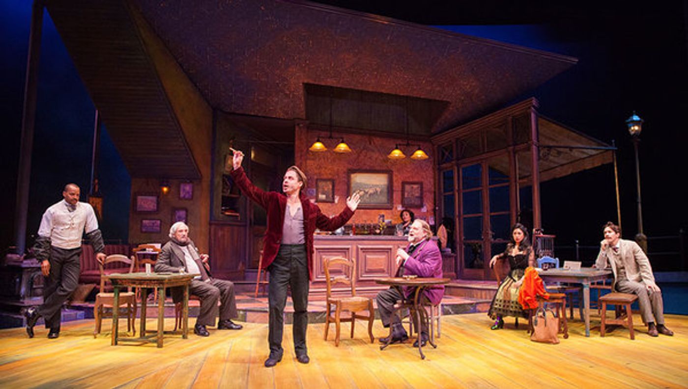 Photo Flash: PICASSO AT THE LAPIN AGILE Opens at The Old Globe Starring Philippe Bowgen, Donald Faison, Justin Long, and More  Image