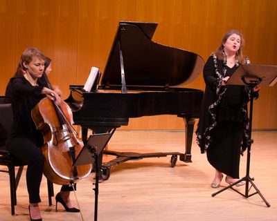 Kajsa William-Olsson, Reiko Uchida and Allison Charney Photo