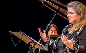 Pianist Reiko Uchida and Allison Charney Photo