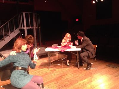 Terri Mastrobuono,  Linde Stern, Lisa Lutton Weitzman, and John Mallonee Photo