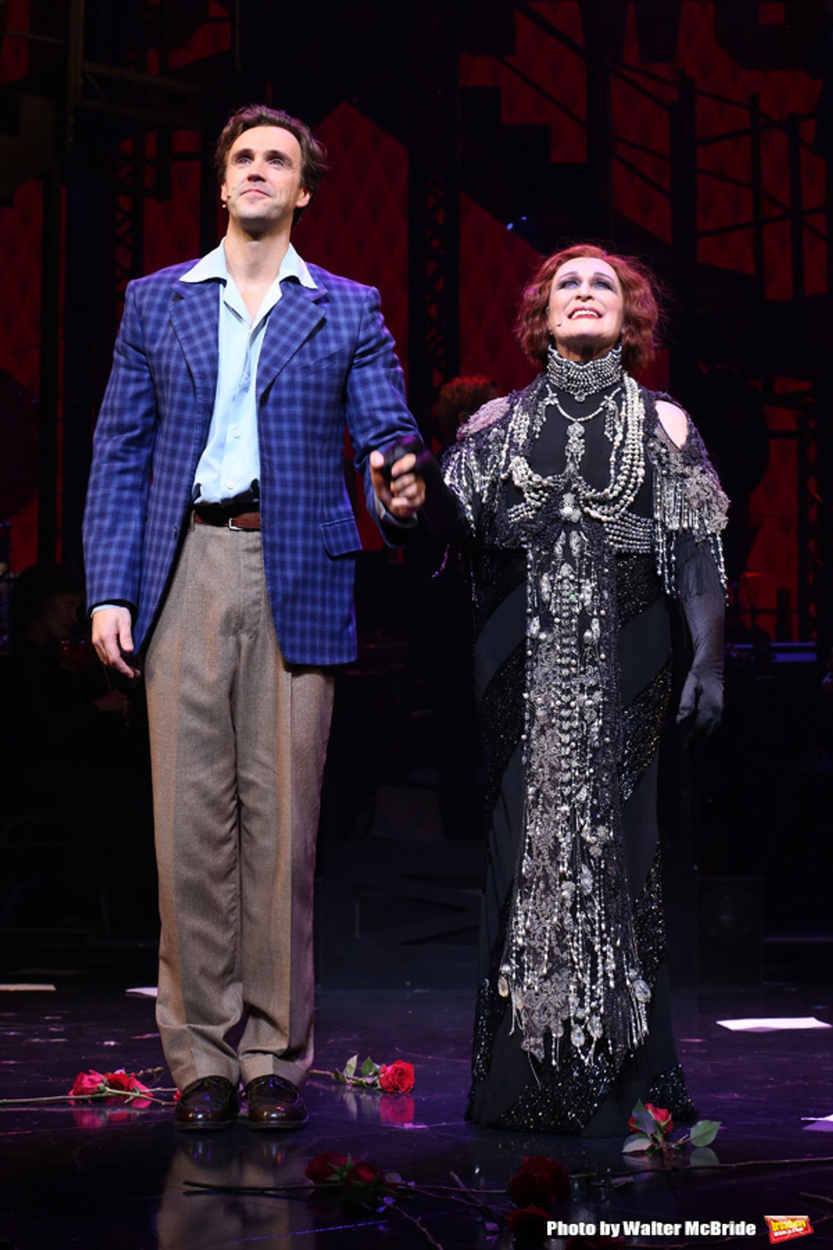 Michael Xavier and Glenn Close  at 