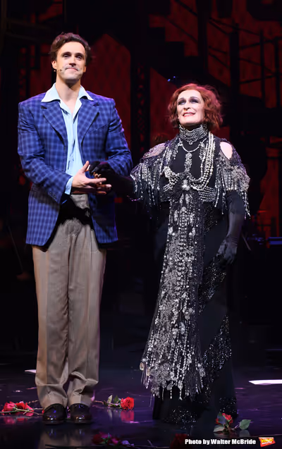 Michael Xavier and Glenn Close  Photo