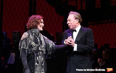 Glenn Close and Andrew Lloyd Webber  Photo