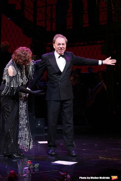 Glenn Close and Andrew Lloyd Webber  Photo