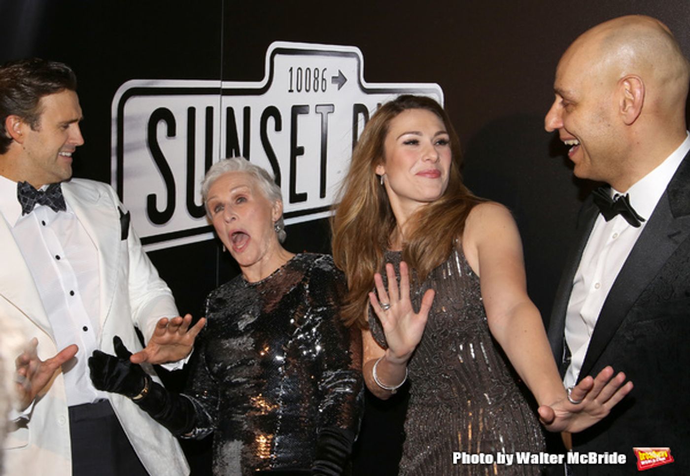 Photo Coverage: The SUNSET BOULEVARD Company Gets Ready For Their Close Ups on Opening Night!  Image