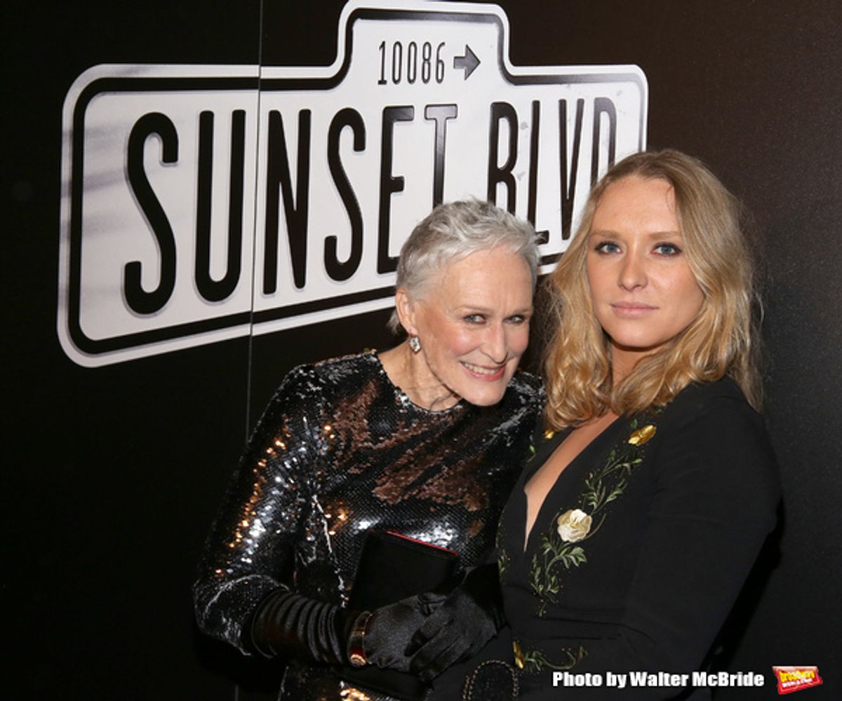Glenn Close and daughter Annie Starke  at 