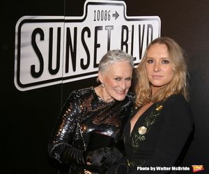 Glenn Close and daughter Annie Starke @ BroadwayWorld Glenn Close and daughter Annie Starke Photo