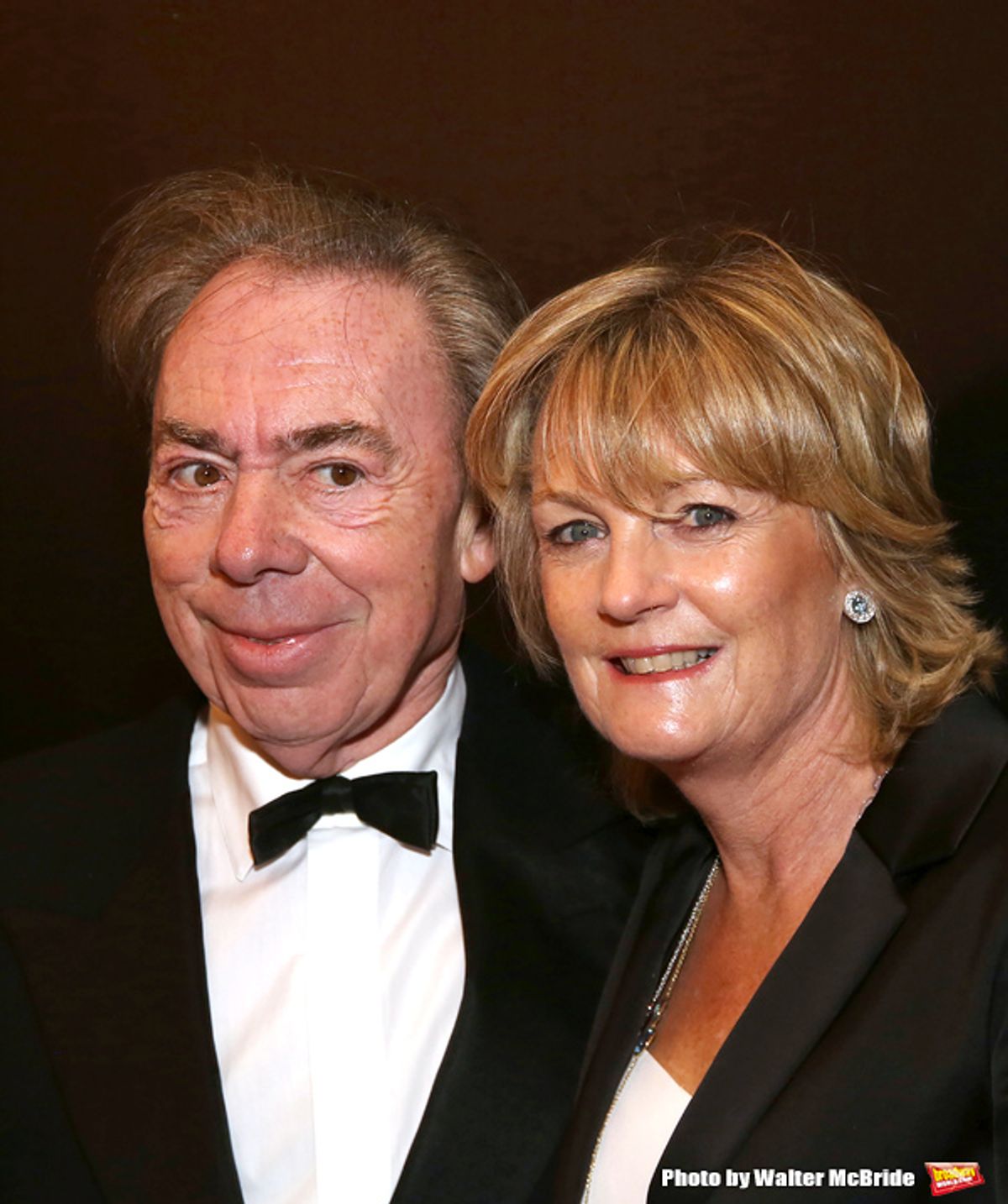 Andrew Lloyd Webber and wife Madeleine Gurdon at 