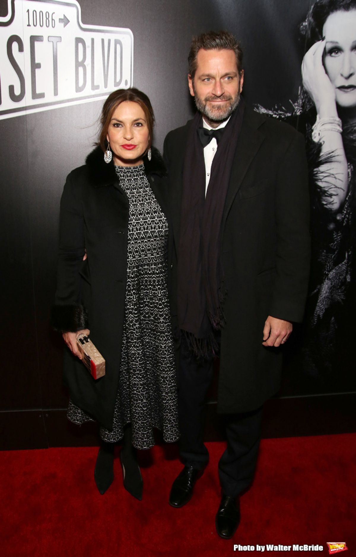 Mariska Hargitay and Peter Hermann at 