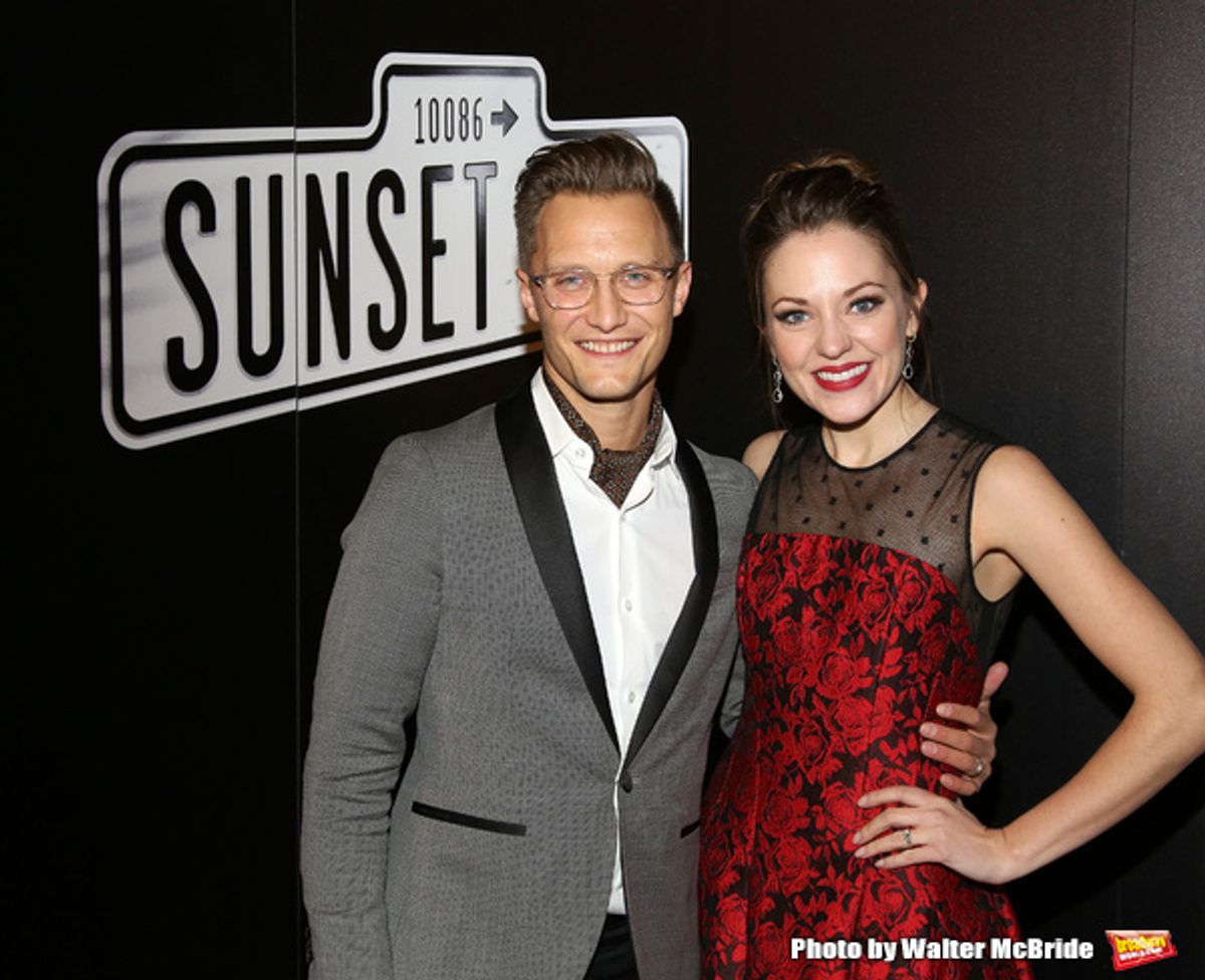 Nathan Johnson and Laura Osnes  at 