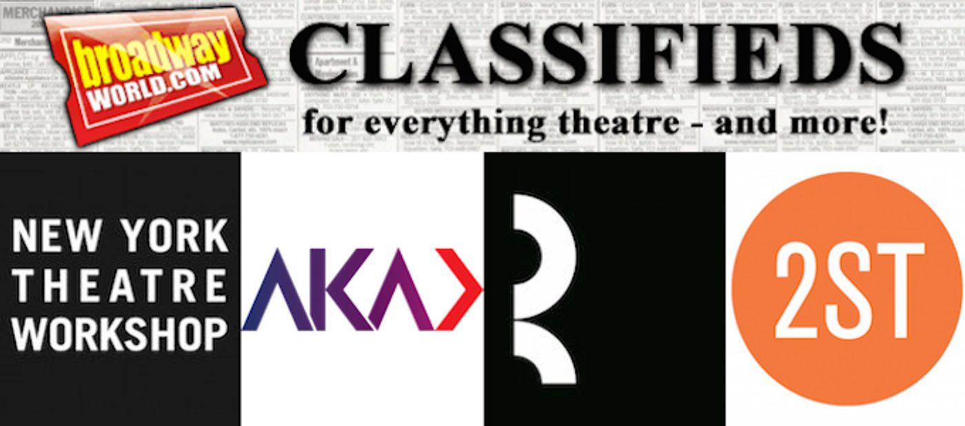 BWW Classifieds: Apply for Your Dream Job at New York Theatre Workshop, Roundabout Theatre Company, and More!  Image