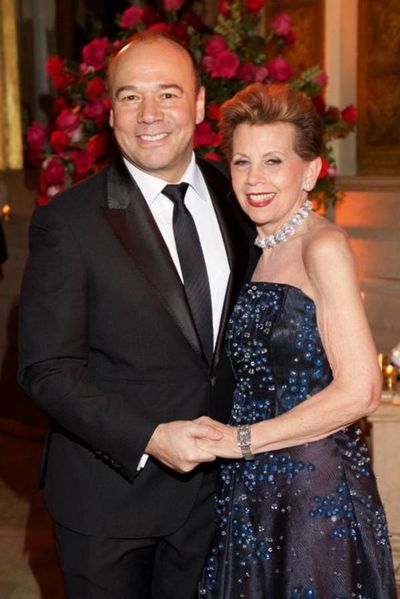 Danny Burstein and Adrienne Arsht Photo