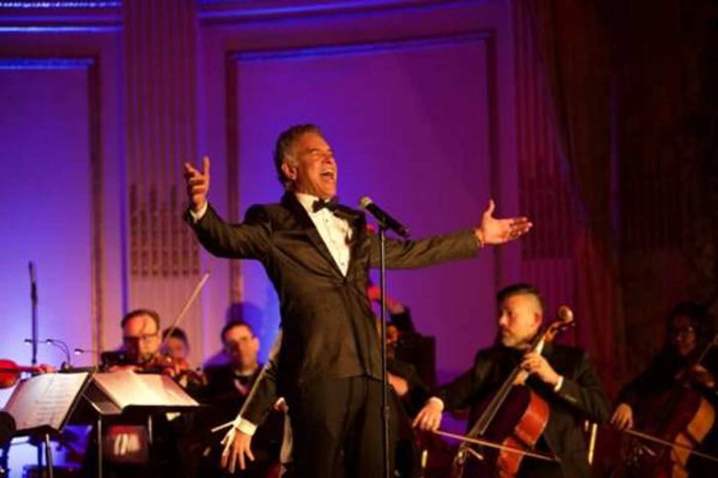 Photo Flash: Brian Stokes Mitchell, Danny Burstein and More Celebrate Adrienne Arsht's 75th Birthday  Image