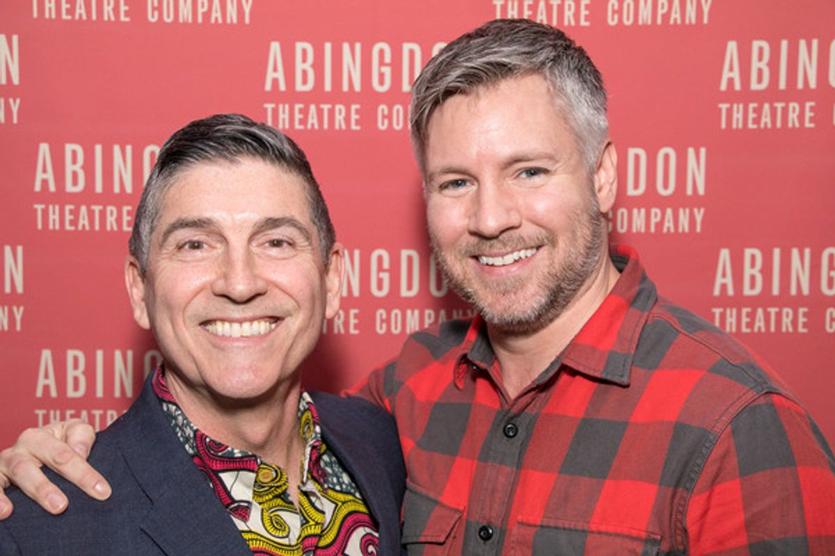 James Lecesne and Tony Speciale at 