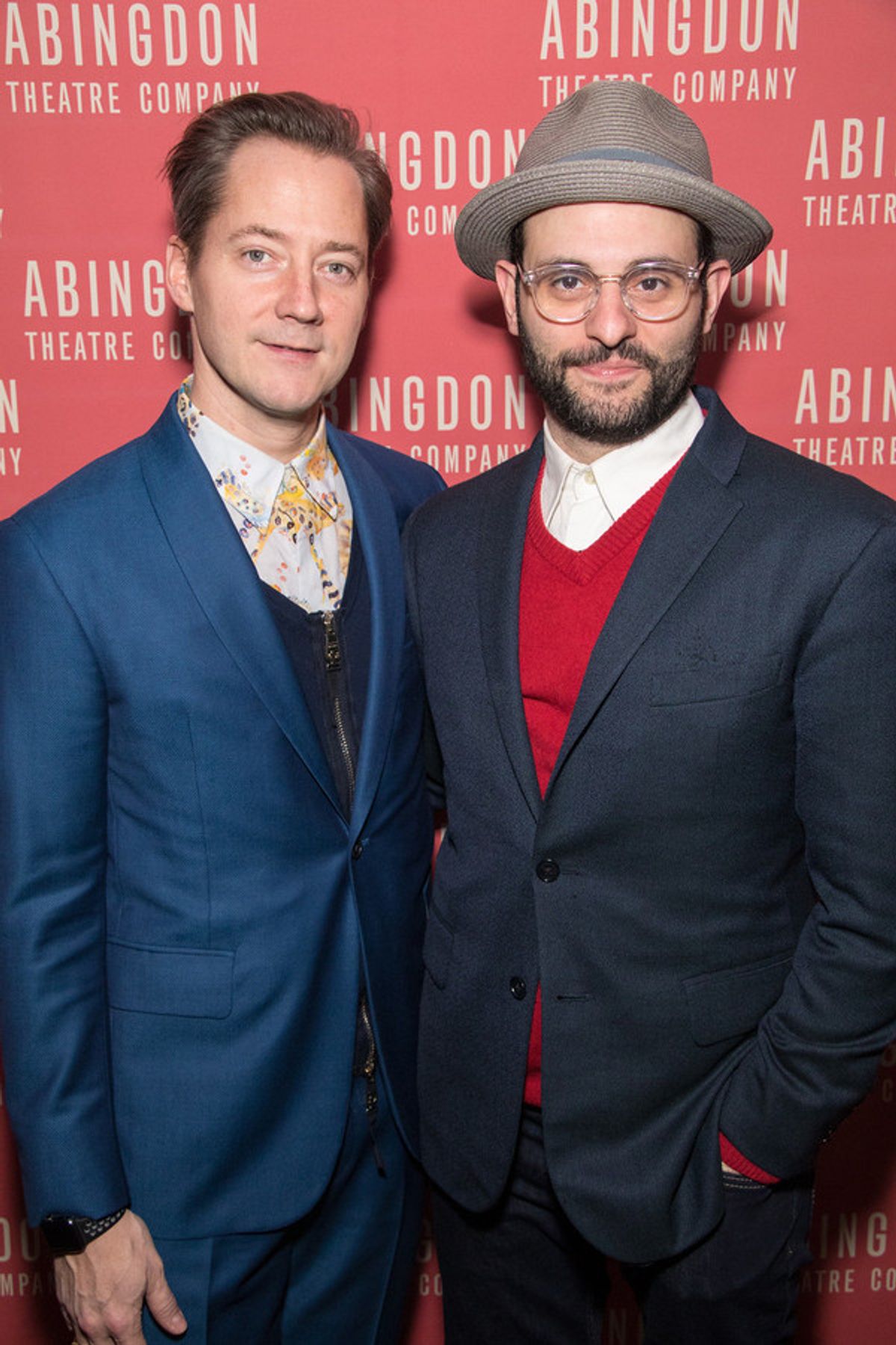 Paul Marlow and Arian Moayed at 